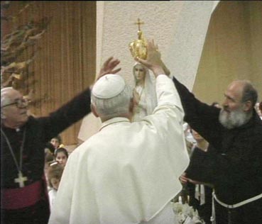 padre_papa_vescovo Idąc za nauczaniem Sługi Bożego Jana Pawła II, Biała Armia zaangażowała się w obronę życia